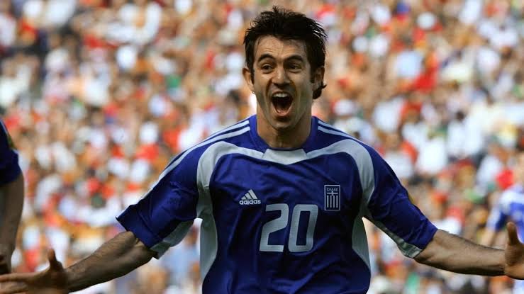 Original Greece 2004 Home - Karagounis #20 Size L