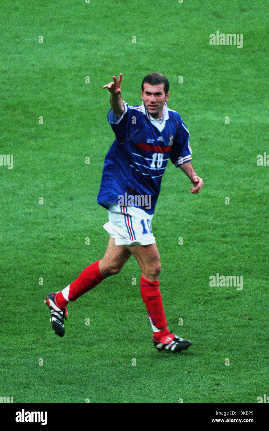 Original France 1998 Home - Zidane #10 Size XL