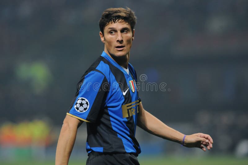 Original Inter Milan 2008/09 Home - J.Zanetti Size L