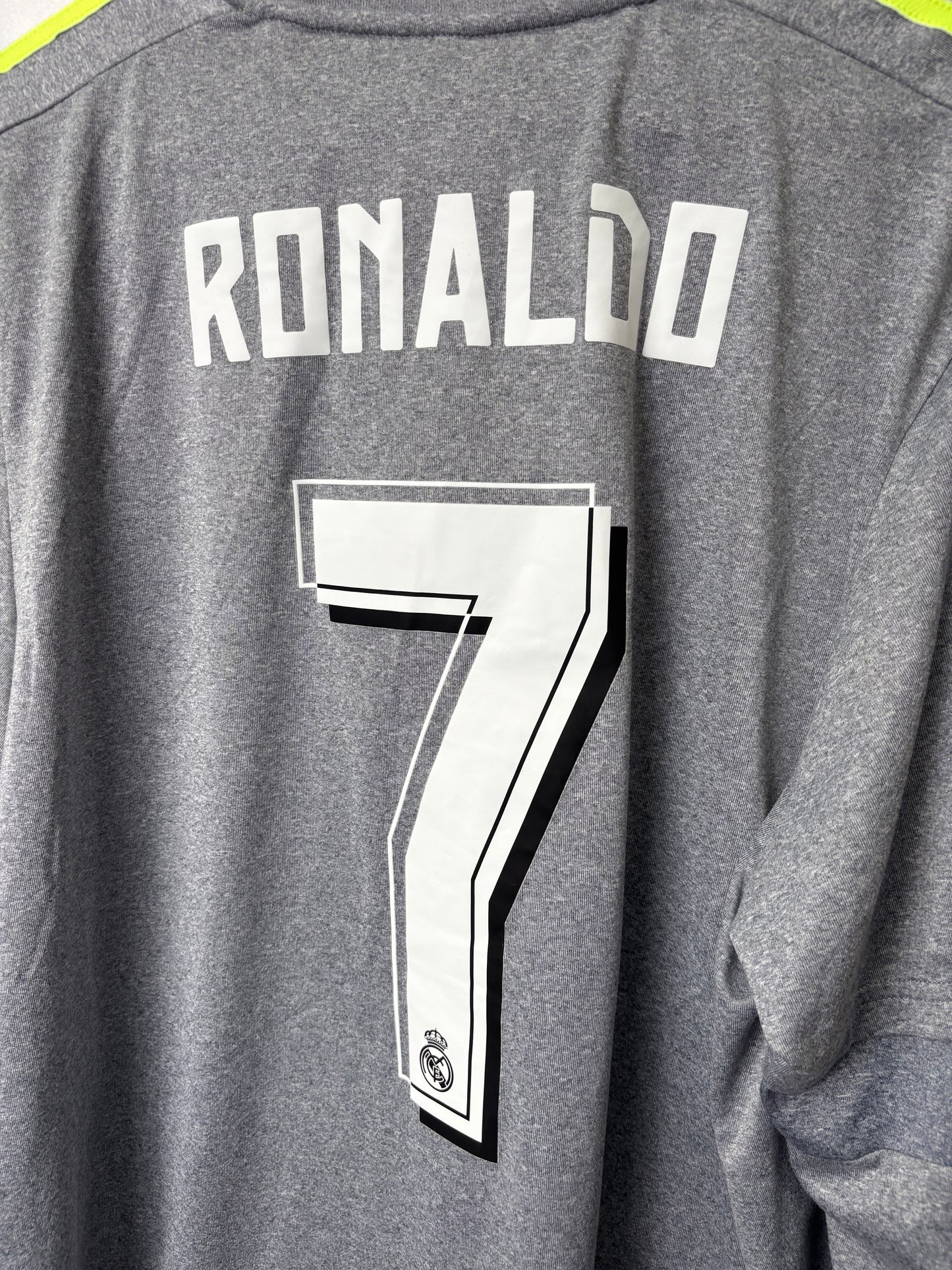 Original Real Madrid 2015/16 Away - Ronaldo #7 Size XL (Long Sleeve)