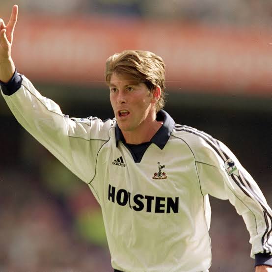 Original Tottenham 1999/00 Home - Anderton #7 Size M (Long sleeve)