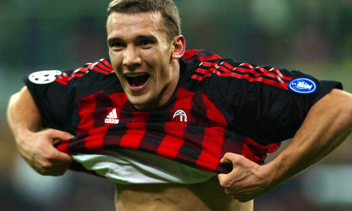 Original AC Milan 2002/03 Home - Shevchenko #7 Size M