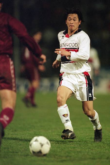 Original Genoa 1994/95 Away - Kazu #11 Size L (Long Sleeve)