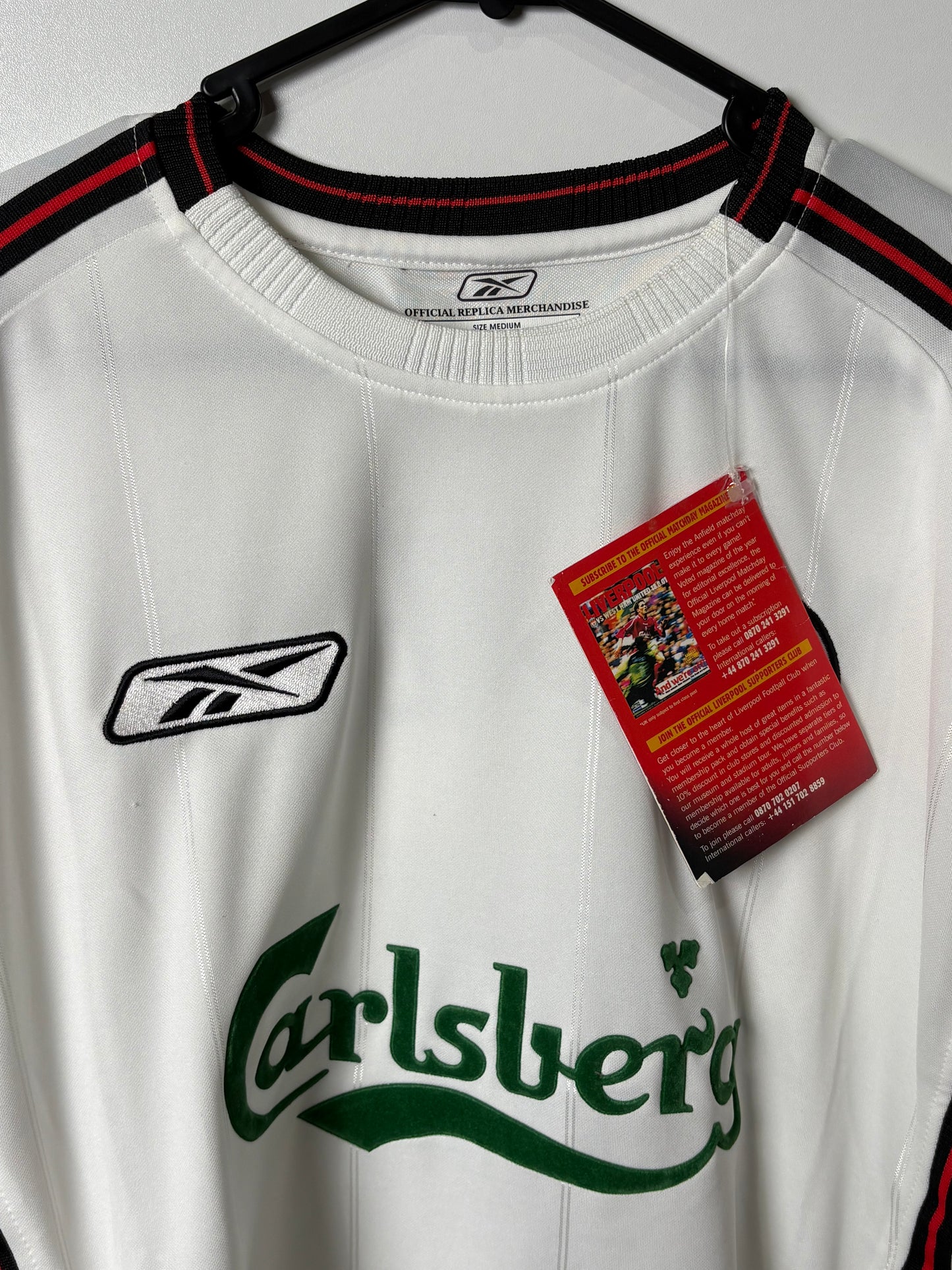Original Liverpool 2003/05 Away - Kewell #7 Size M (Long Sleeve) (Bnwt)