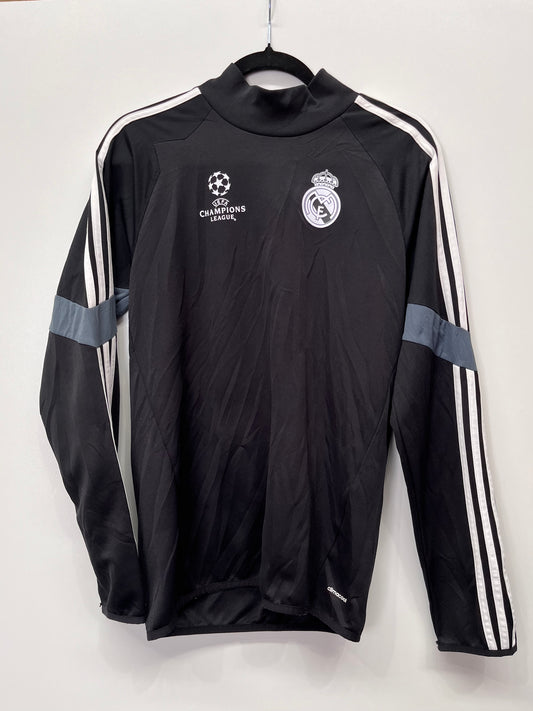 Authentic Real Madrid 2014/15 Champions League Drill Top - Size S (Youth) (Long Sleeve)