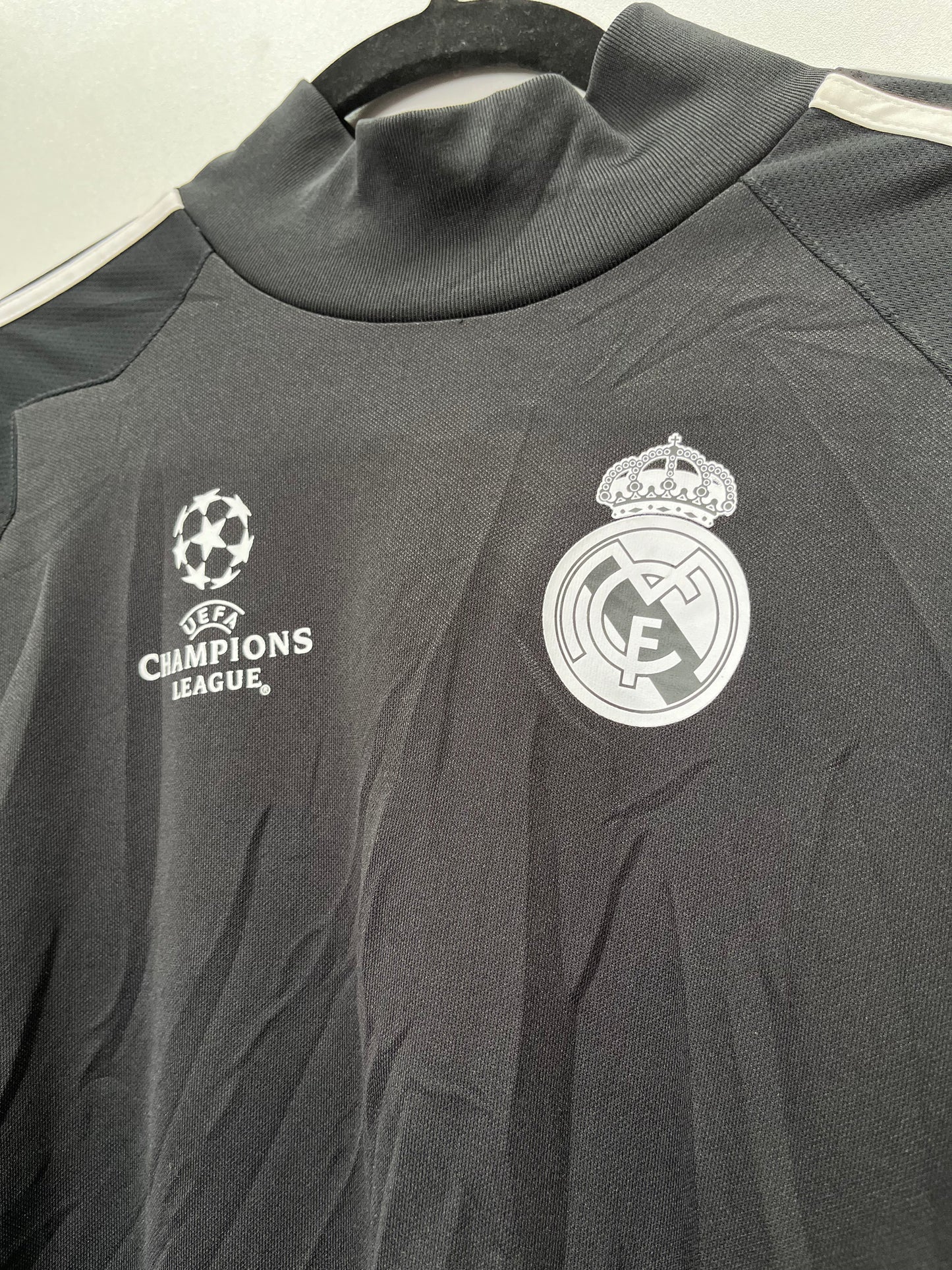 Authentic Real Madrid 2014/15 Champions League Drill Top - Size S (Youth) (Long Sleeve)