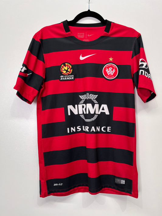 Authentic Western Sydney Wanderers 2015/16 Home - Size S