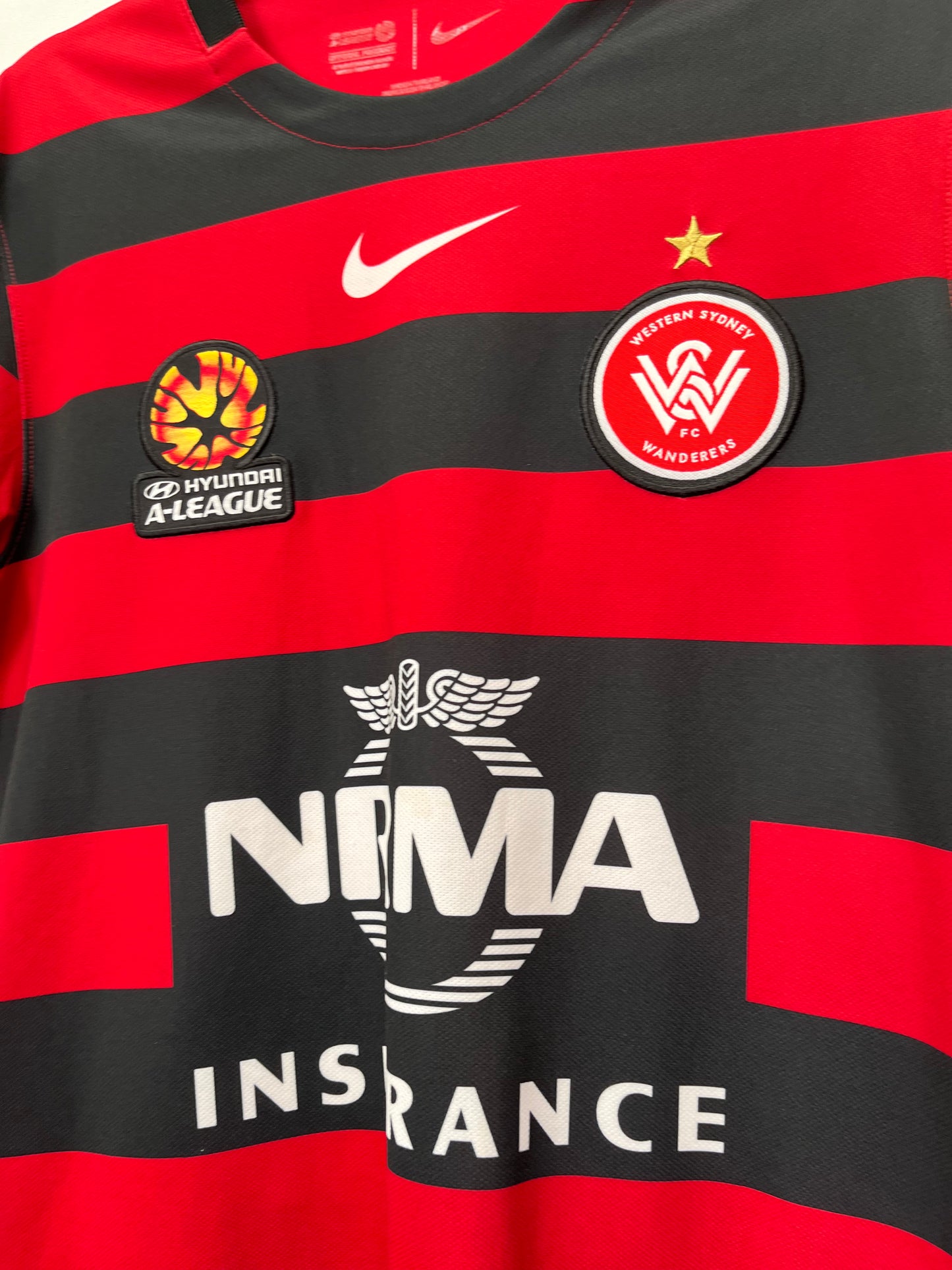 Authentic Western Sydney Wanderers 2015/16 Home - Size S