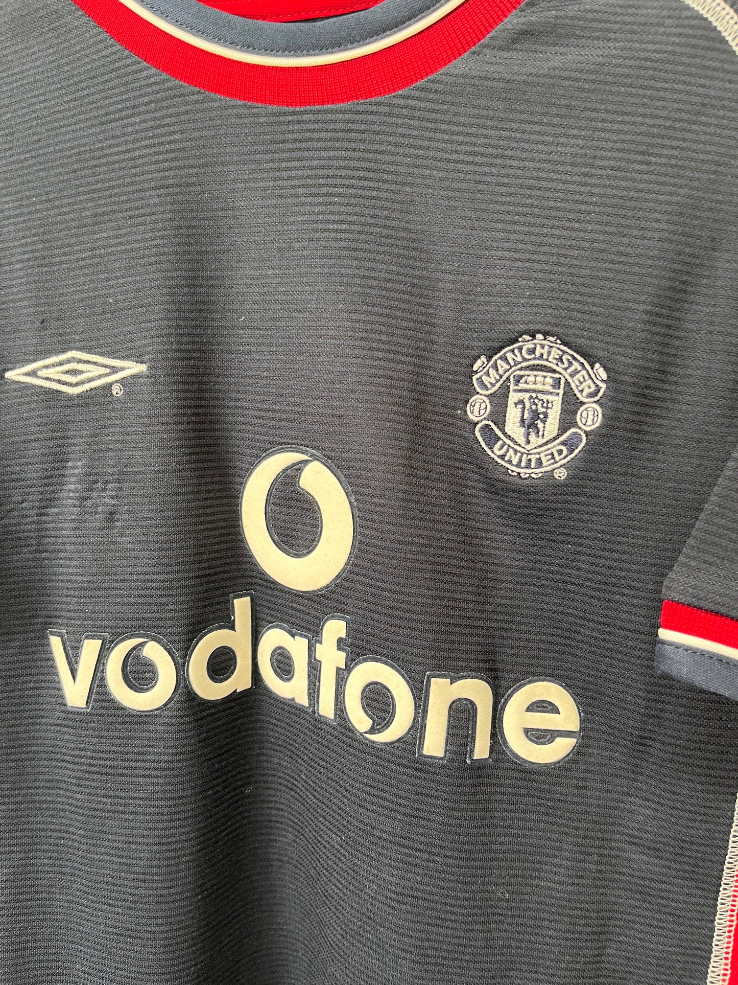 Authentic Manchester United 2000/01 Third - Ole Solskjaer #20 Size Kids (10-12 years old)