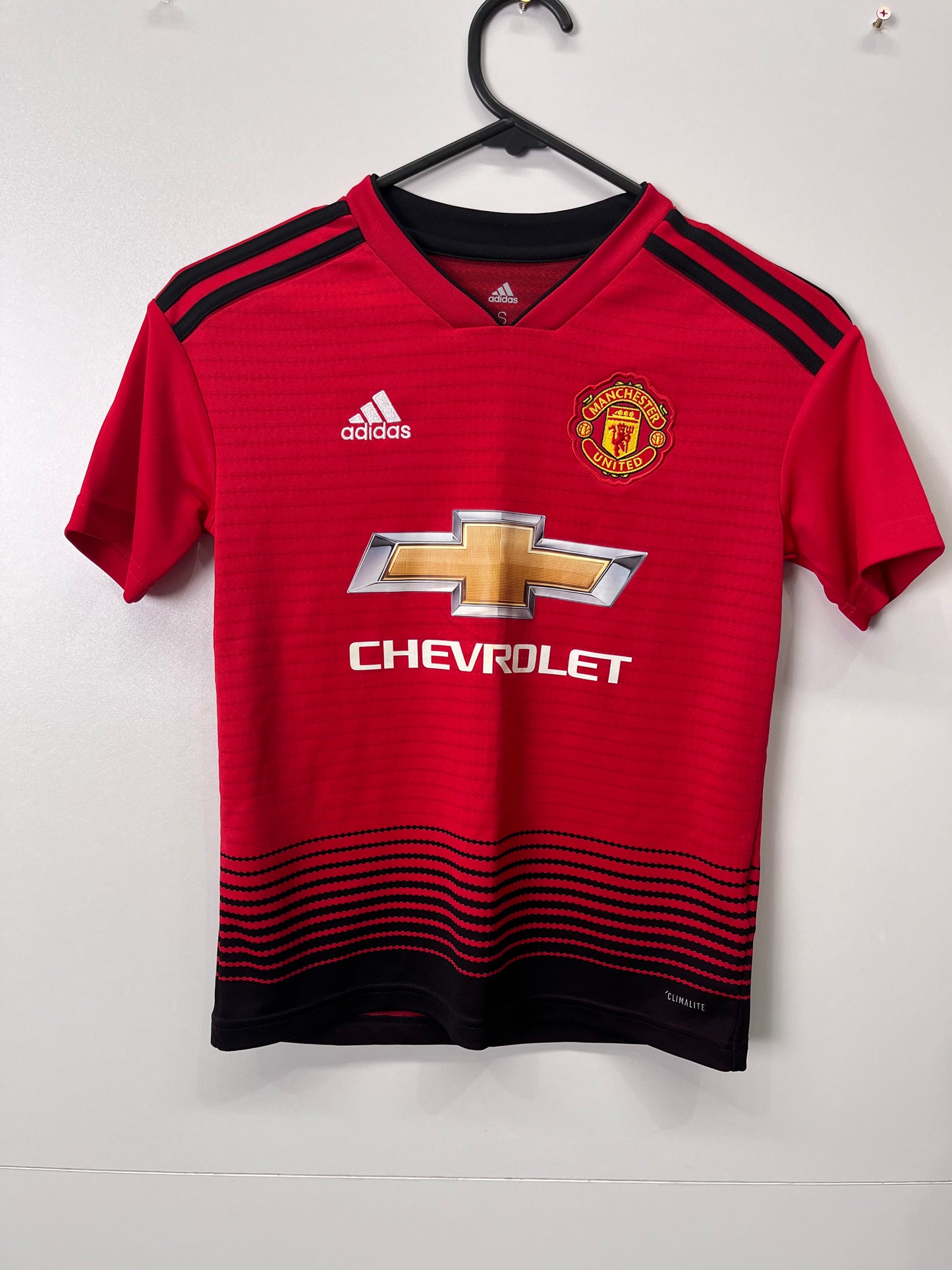 Authentic Manchester United 2018/19 Home - Size Kids (8-10 years old)