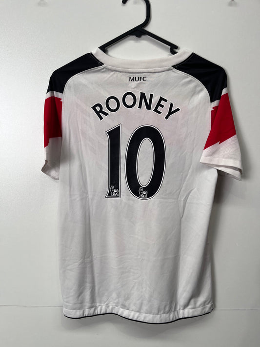 Authentic Manchester United 2010/11 Away - Rooney #10 Size Kids (10-12 years old)