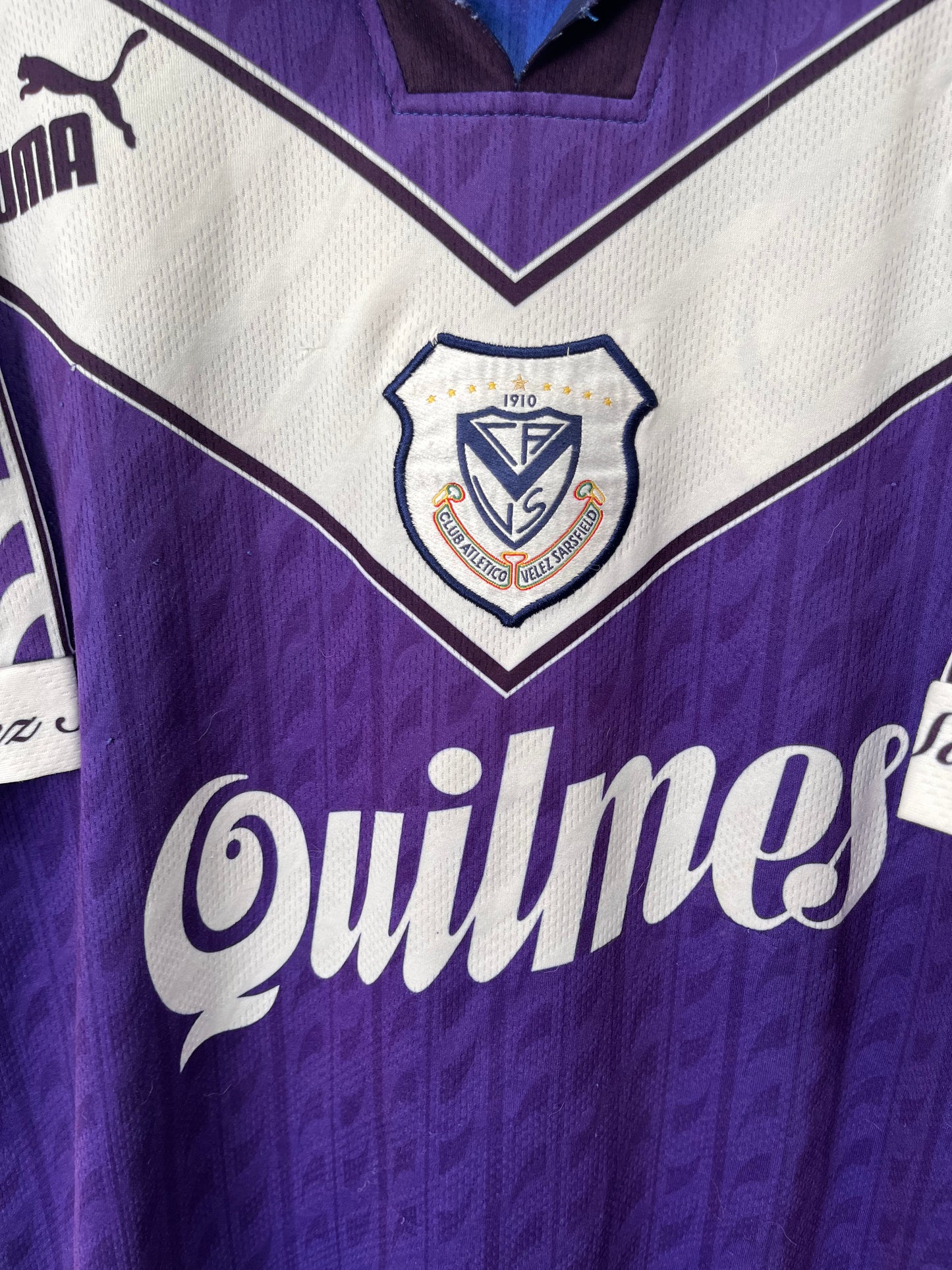 Authentic Vélez Sarsfield 1997/98 Away - Size M/L