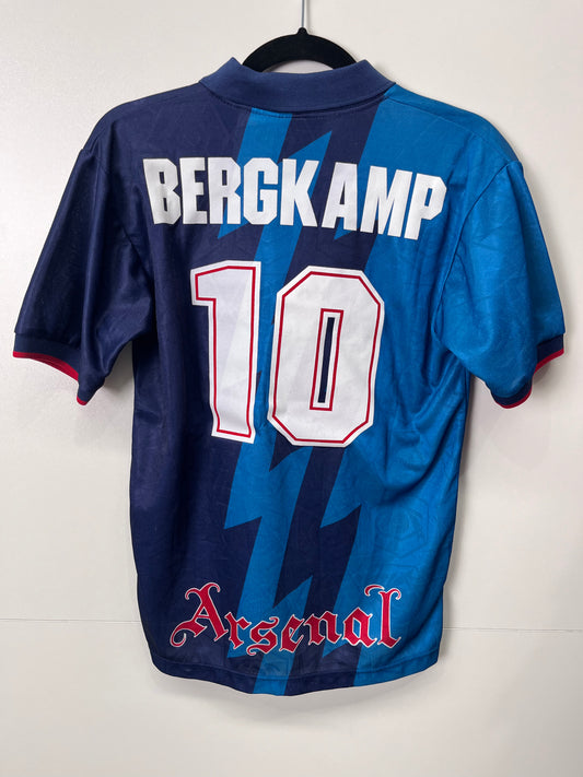 Authentic Arsenal 1995/96 Away - Bergkamp #10 Size Kids (8-10 years old)