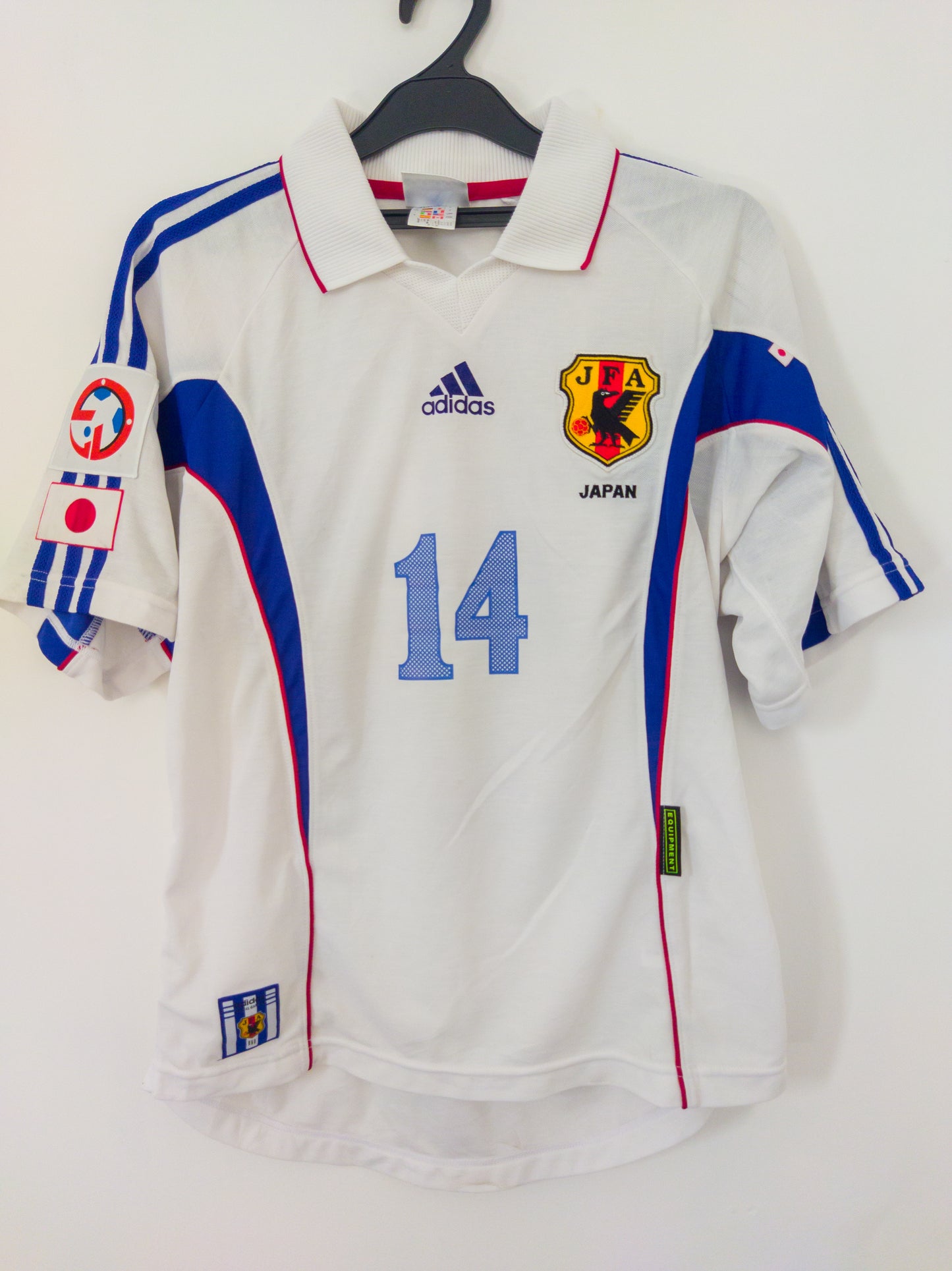 Authentic Japan Away Jersey 2000 Size L - Nakamura #14