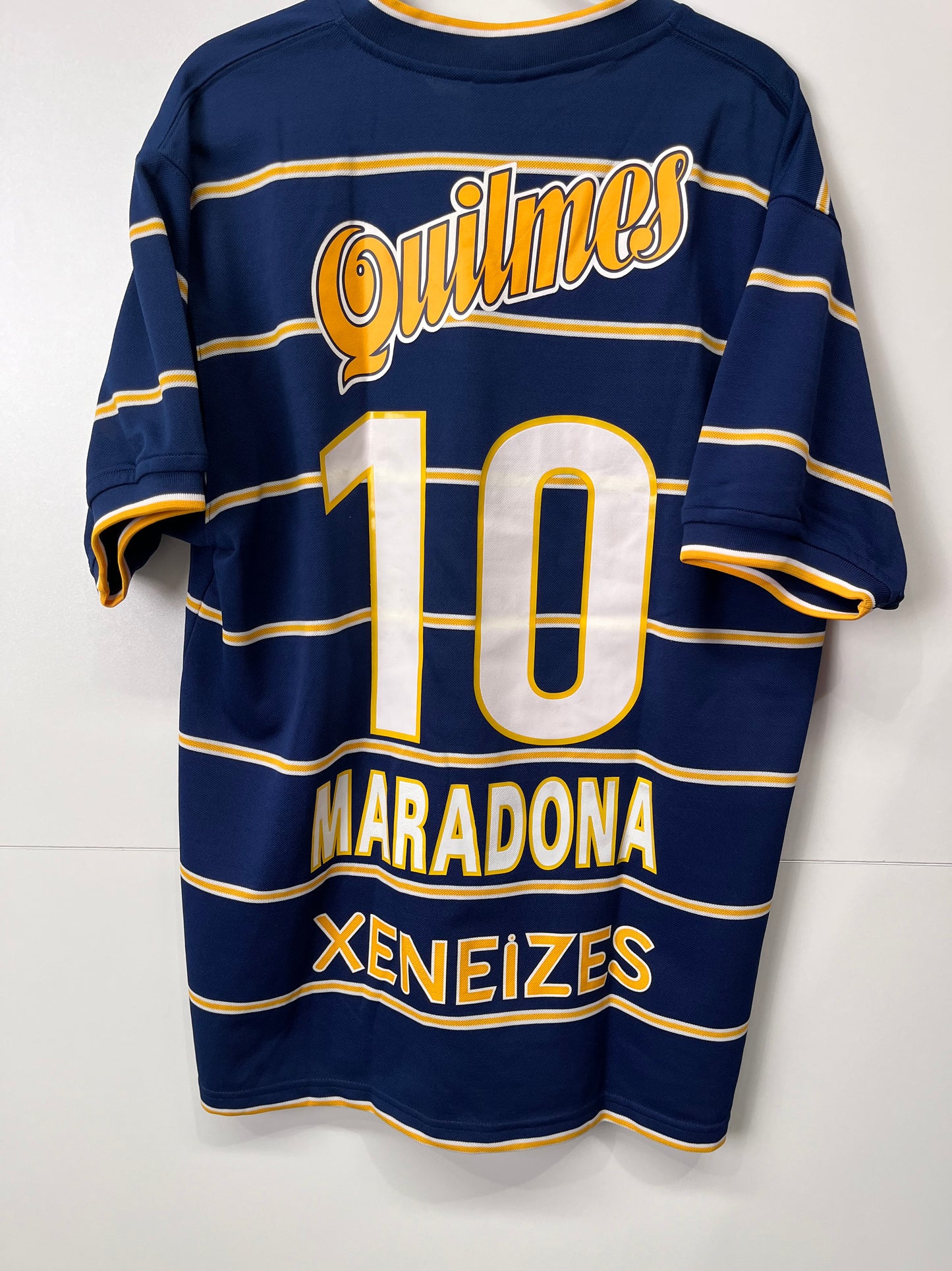 Authentic Boca Juniors 1998/99 Home - Maradona #10 Size XL (Copa Mercosur)