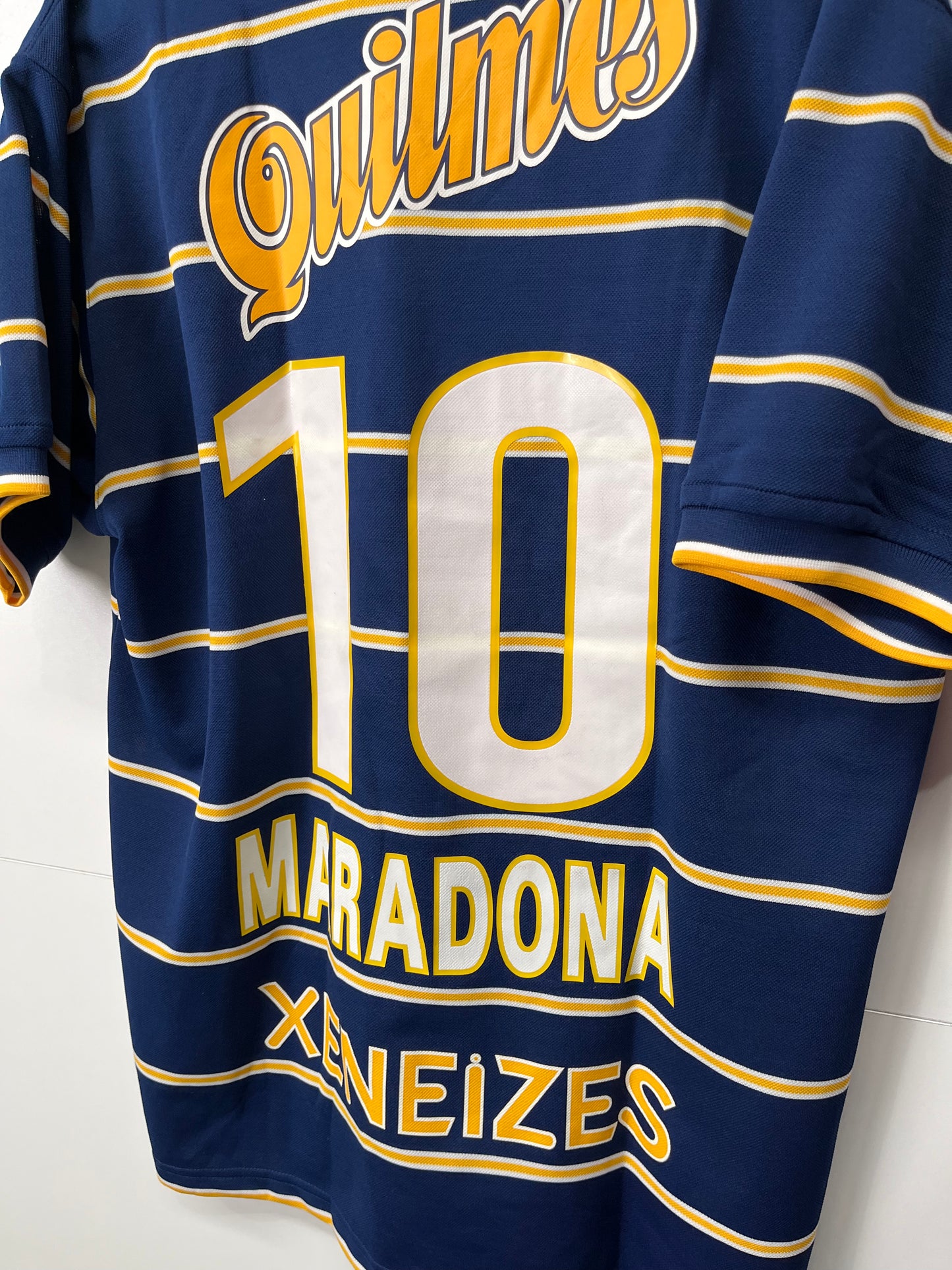 Authentic Boca Juniors 1998/99 Home - Maradona #10 Size XL (Copa Mercosur)