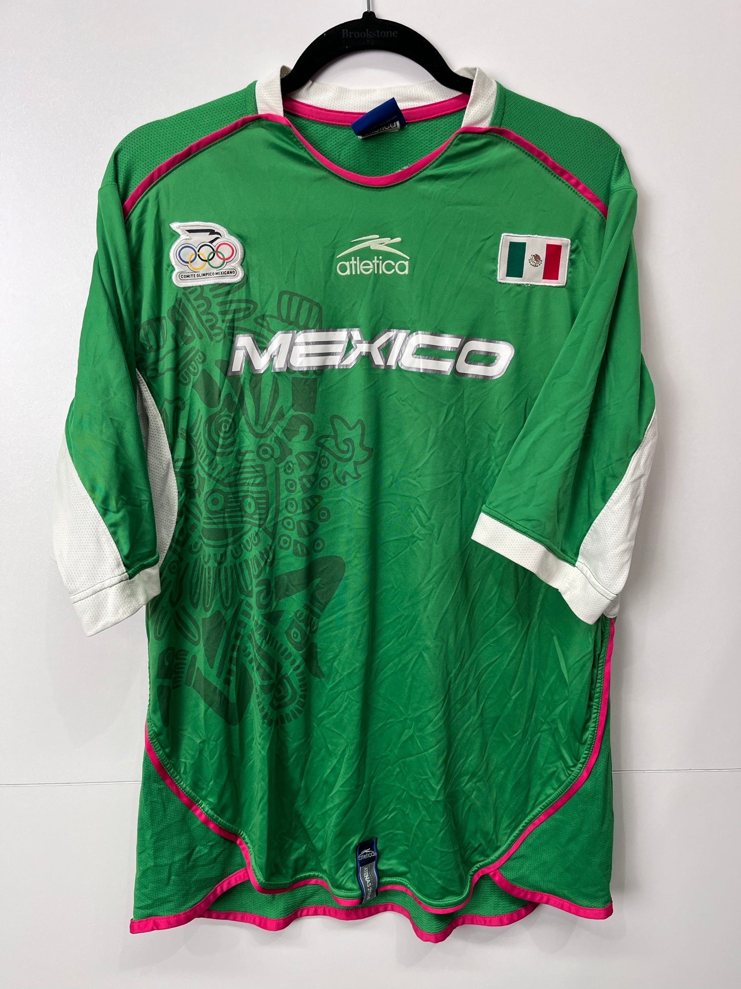 Authentic Mexico 2004 Home - Size XL fit L (Olympics)