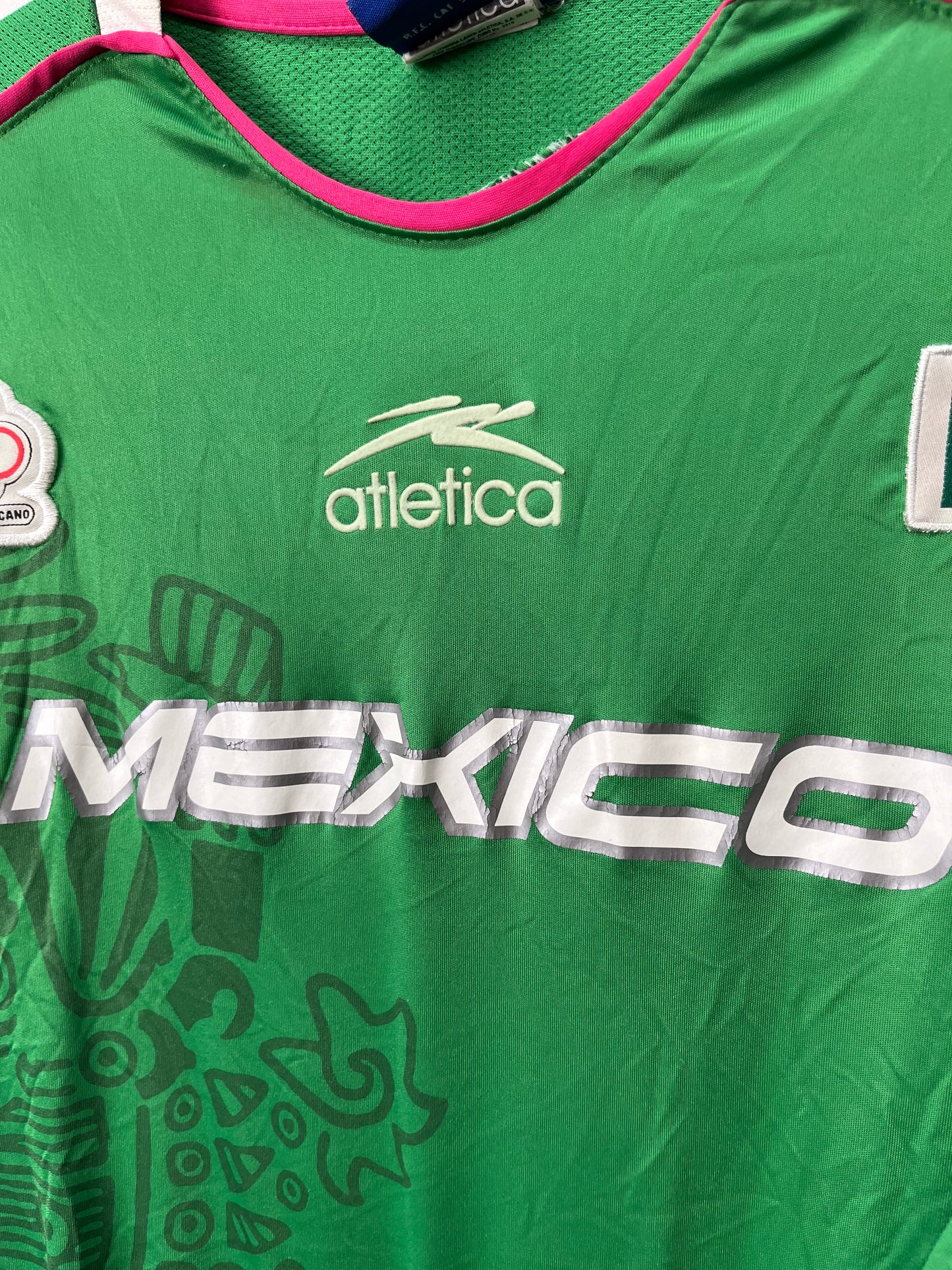 Authentic Mexico 2004 Home - Size XL fit L (Olympics)