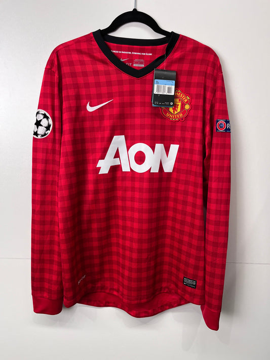 Authentic Manchester United 2012/13 Home - Robin Van Persie #20 Size M (Long Sleeve) (BNWT)