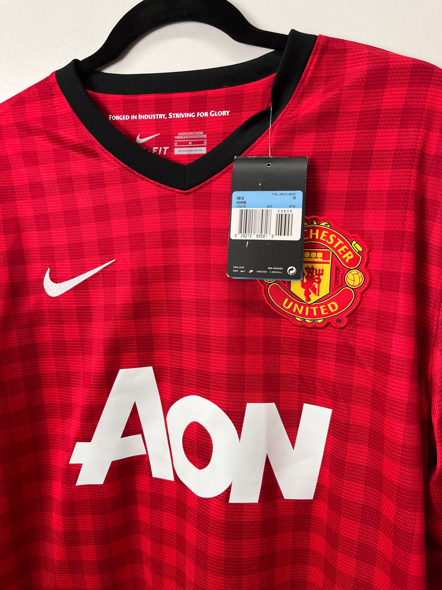 Authentic Manchester United 2012/13 Home - Robin Van Persie #20 Size M (Long Sleeve) (BNWT)