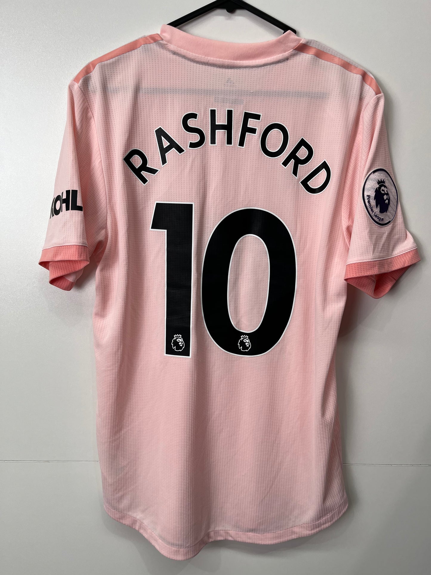 Authentic Manchester United 2018/19 Away - Rashford #10 Size M (Player Issue)