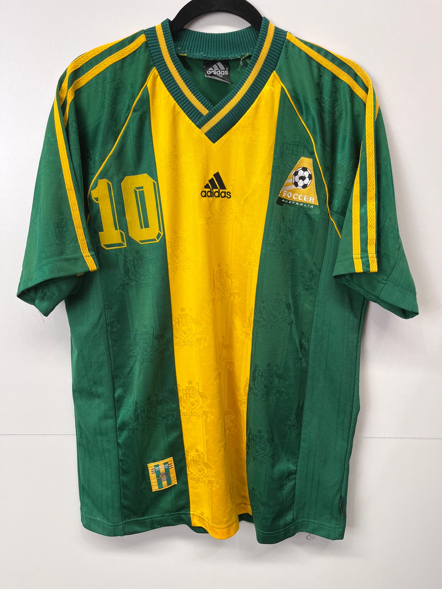 Authentic Australia 1998 Home - Harry Kewell #10 Size L