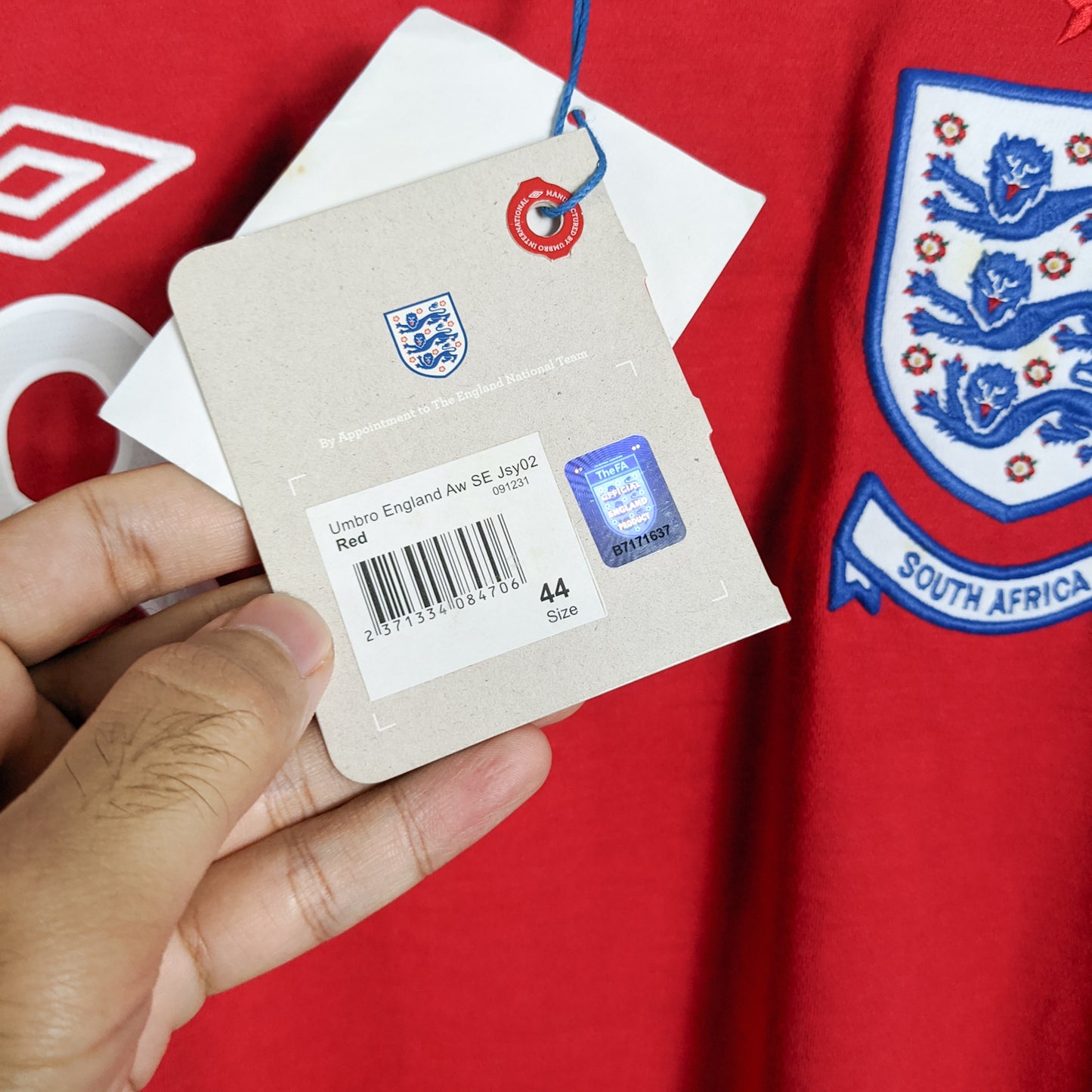 Original England 2010 Away - Lampard #8 Size L (Bnwt)