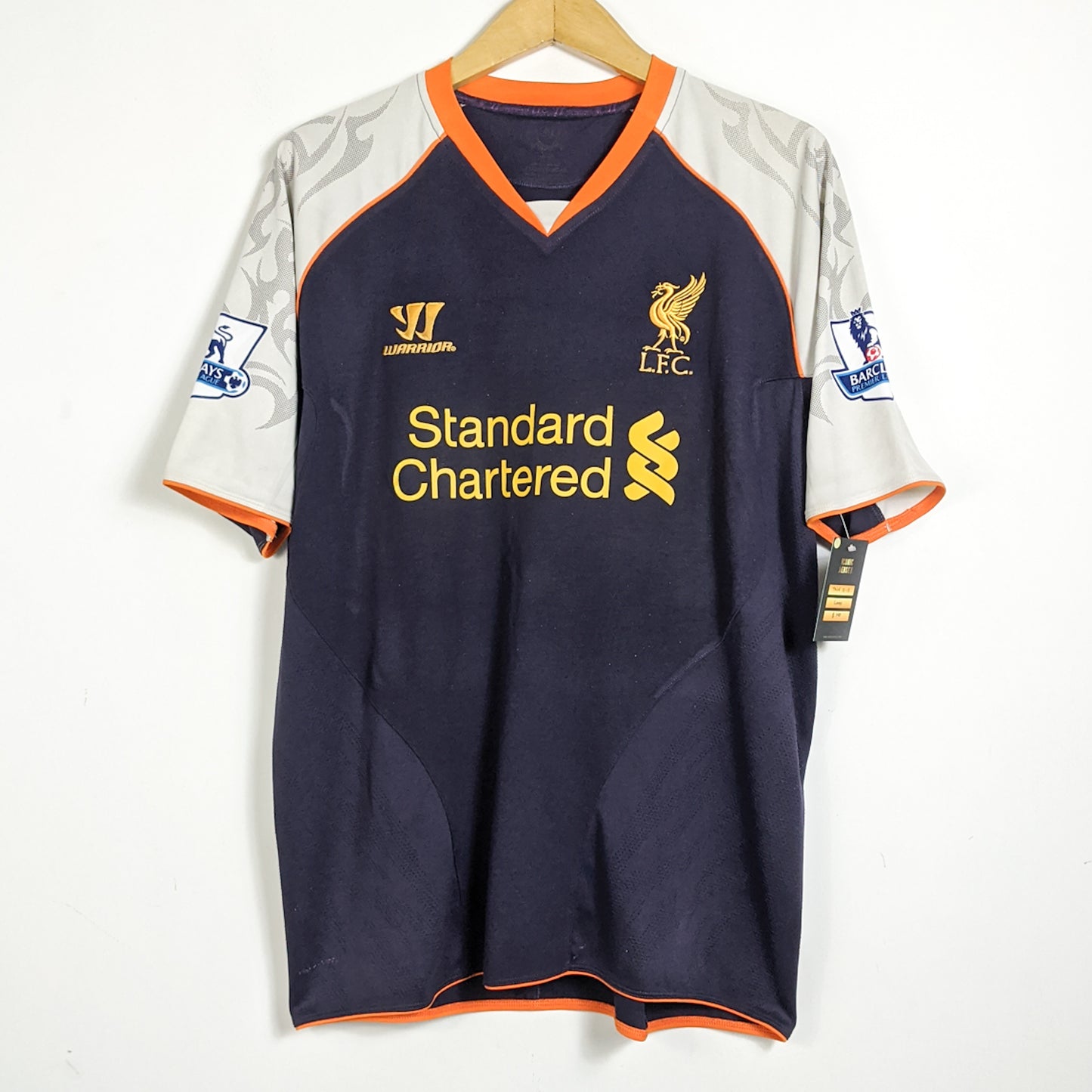 Original Liverpool 2012/13 Third - Suarez #7 Size L