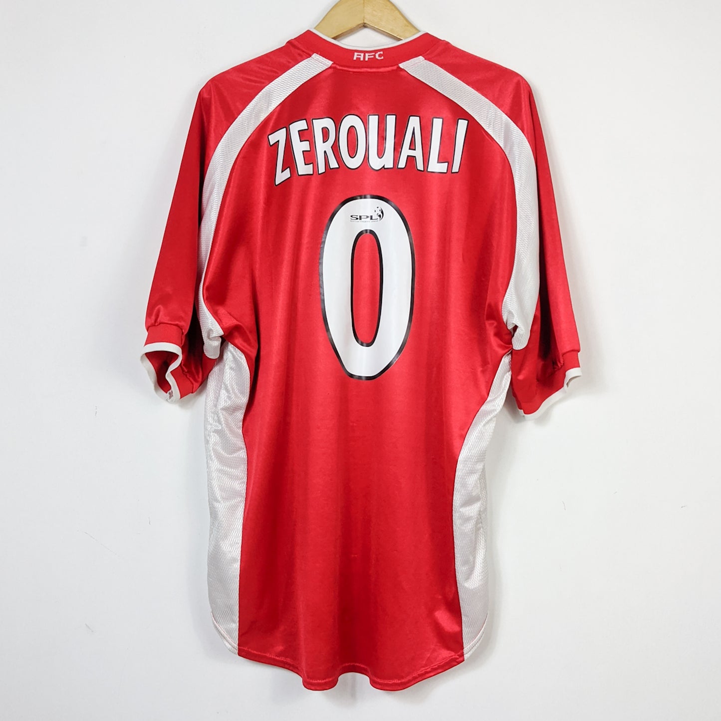Original Aberdeen 2000/01 Home - Zerouali #0 Size XL