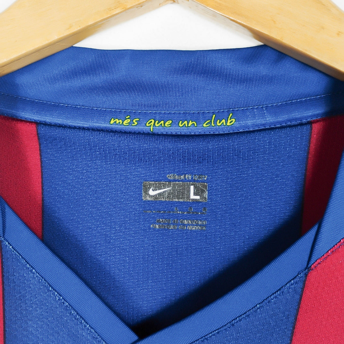 Original Barcelona 2007/08 Home - Messi #19 Size L