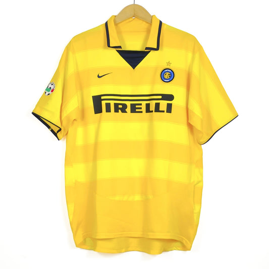 Original Inter Milan 2003/04 Away - J.Zanetti #4 Size L