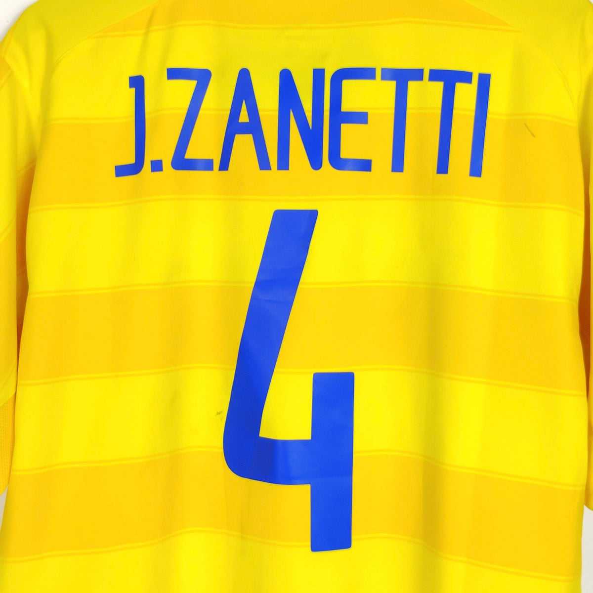 Original Inter Milan 2003/04 Away - J.Zanetti #4 Size L