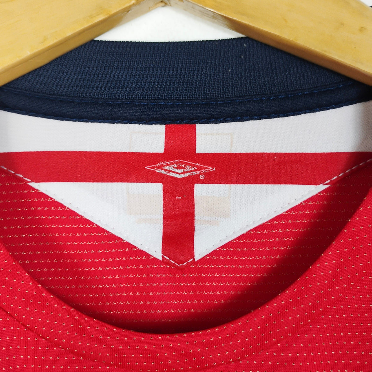 Original England 2004/06 Away - Beckham #7 Size L (Long Sleeve)