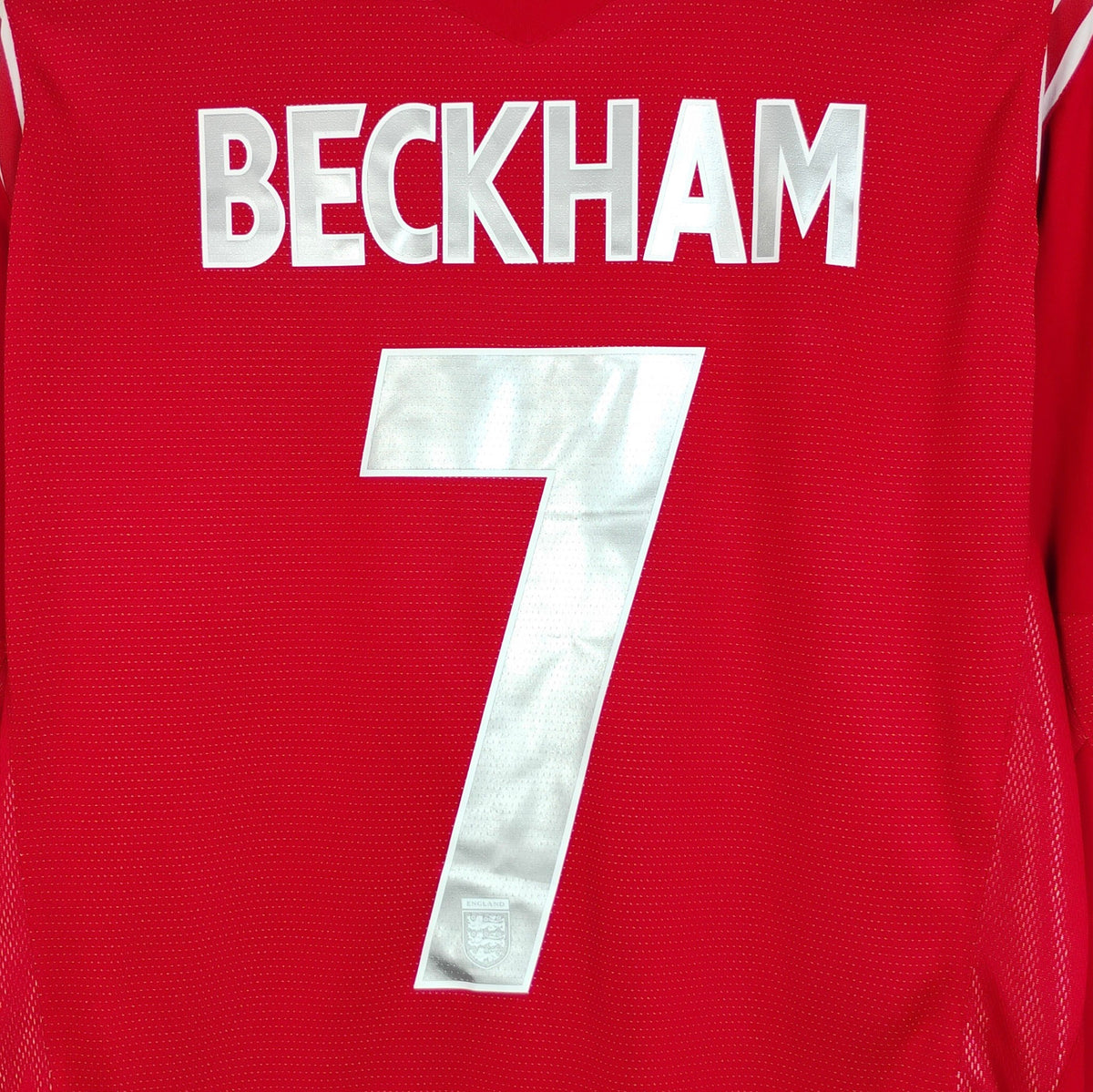 Original England 2004/06 Away - Beckham #7 Size L (Long Sleeve)