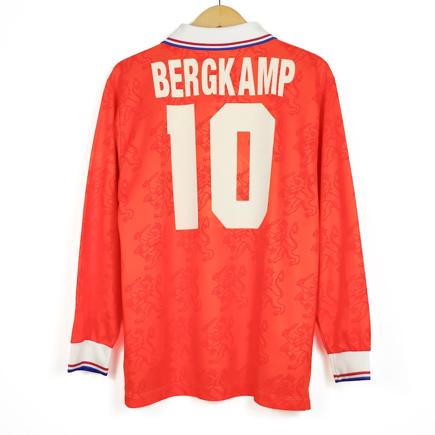 Original Netherlands 1994 Home - Bergkamp #10 Size fit M (Long Sleeve) (With Short)