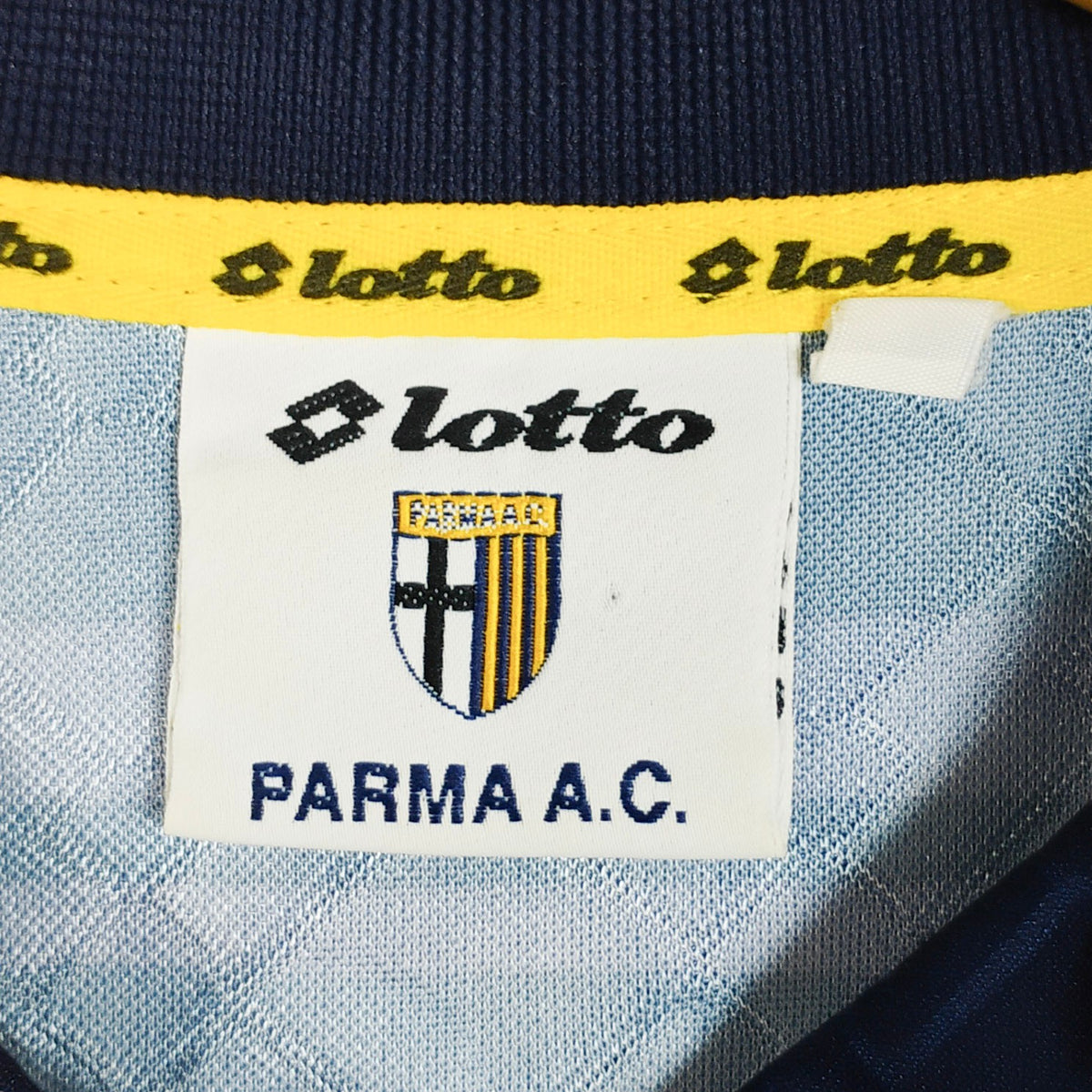 Original AC Parma 1998/99 Third - Crespo #9 Size fit L