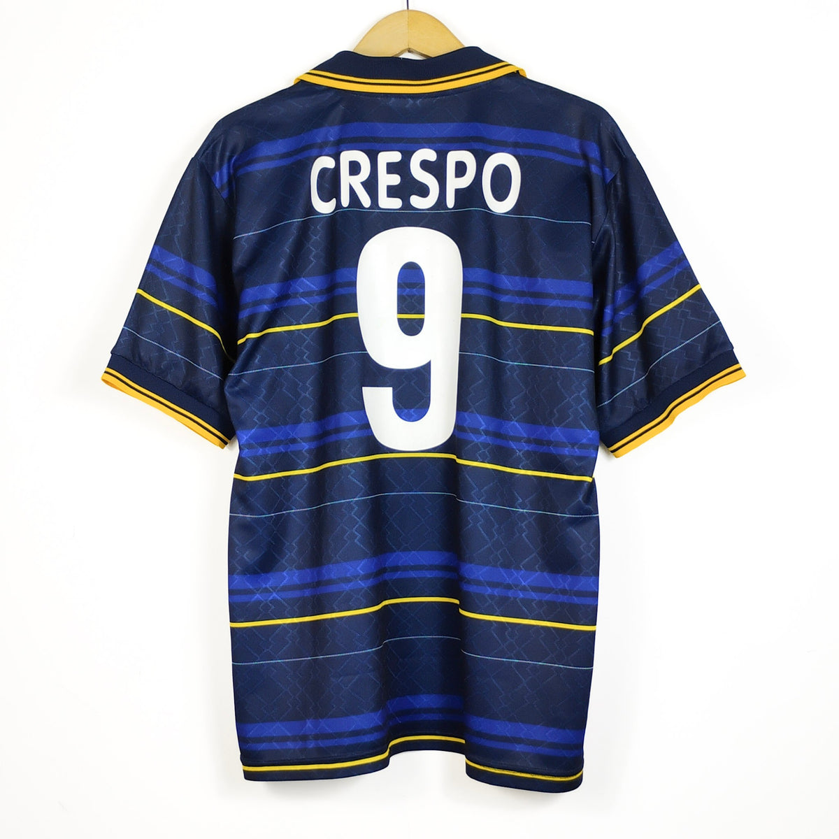 Original AC Parma 1998/99 Third - Crespo #9 Size fit L