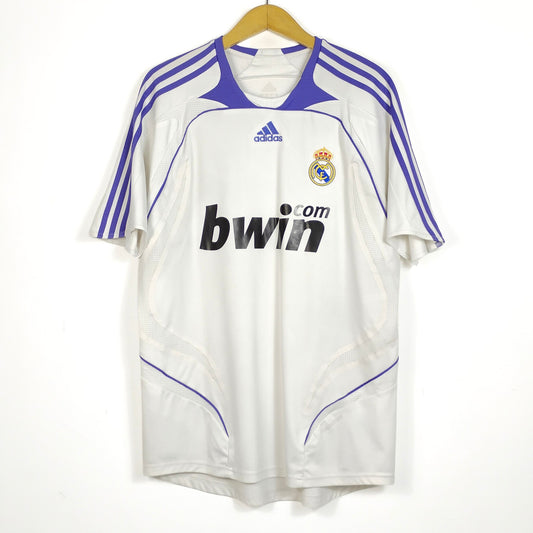 Original Real Madrid 2007/08 Home - Nistelrooy #17 Size L (Player Issue)