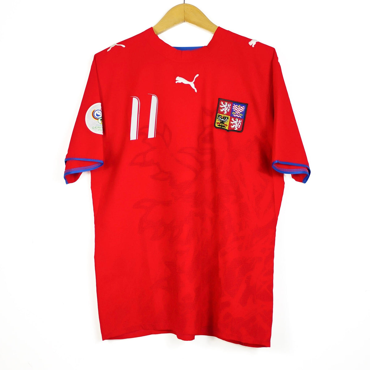 Original Czech Republic 2006/08 Home - Pavel Nedved #11 Size fit L