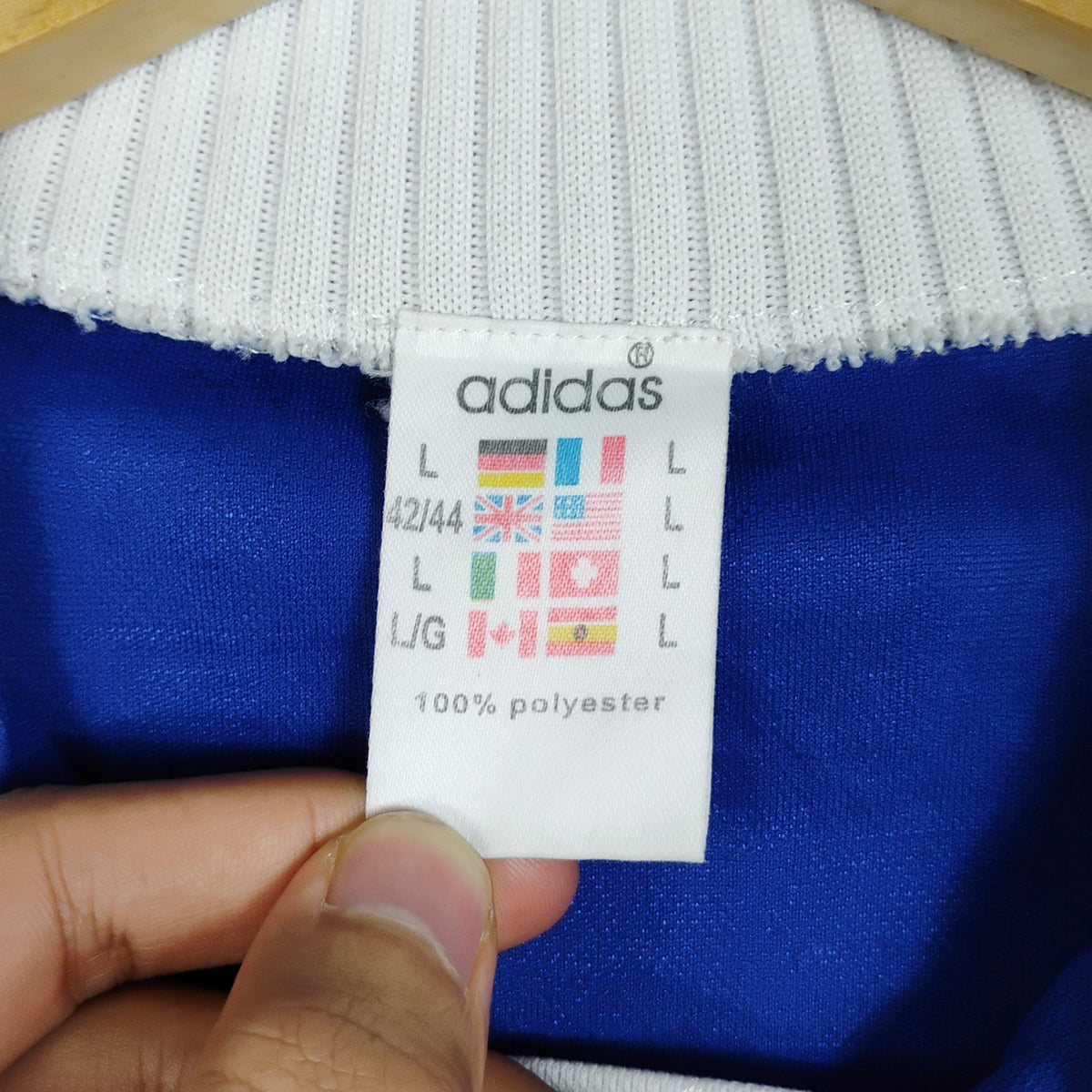 Original France 1996 Home - Zidane #10 Size L