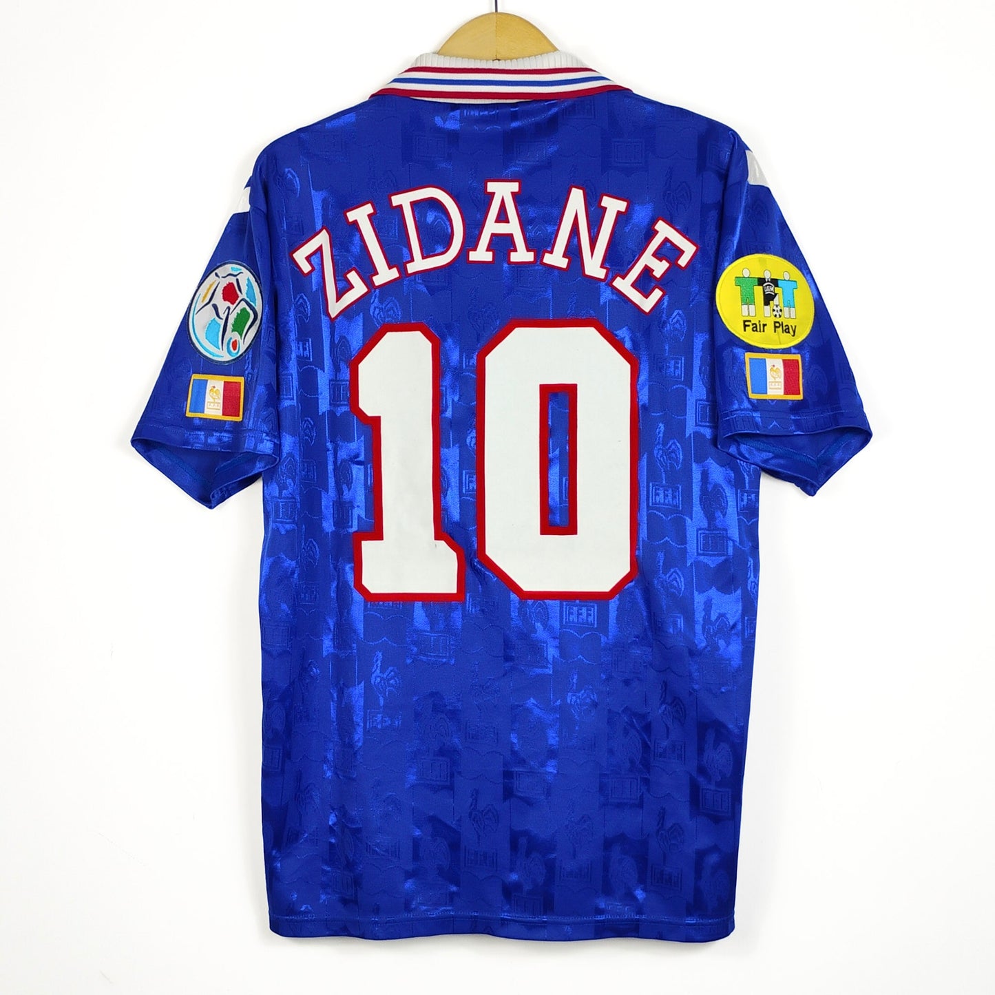 Original France 1996 Home - Zidane #10 Size L