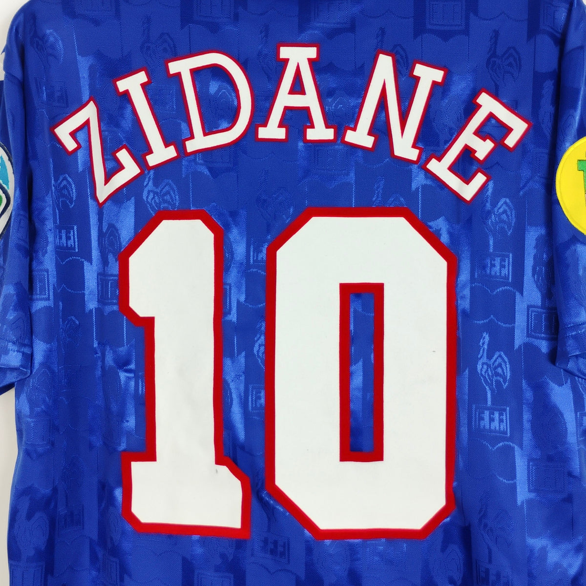 Original France 1996 Home - Zidane #10 Size L