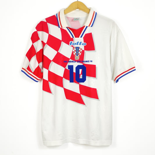 Original Croatia 1998 Home - Boban #10 Size fit L (With short)