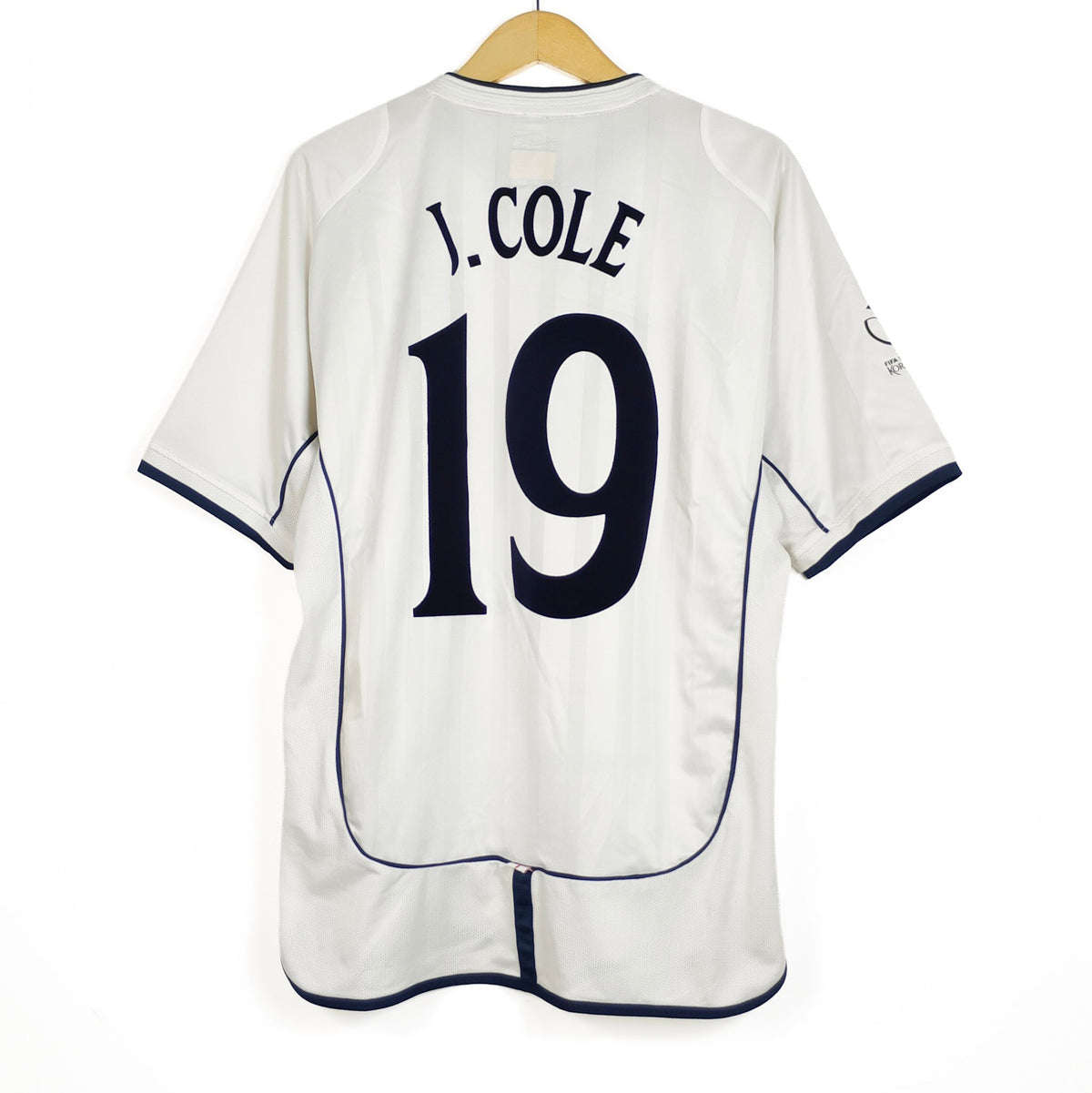 Original England 2001/02 Home - Joe Cole #19 Size L