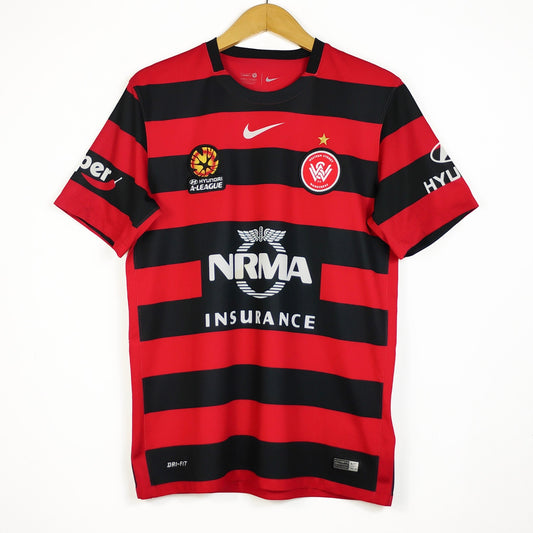 Original Western Sydney Wanderers 2015/16 Home - Mooy #10 Size M