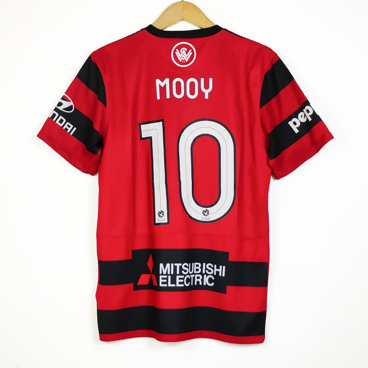 Original Western Sydney Wanderers 2015/16 Home - Mooy #10 Size M