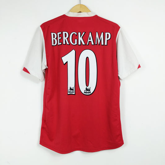 Authentic Arsenal 2006/07 Home - Dennis Bergkamp #10 Size M (Bergkamp Testimonial vs Ajax)