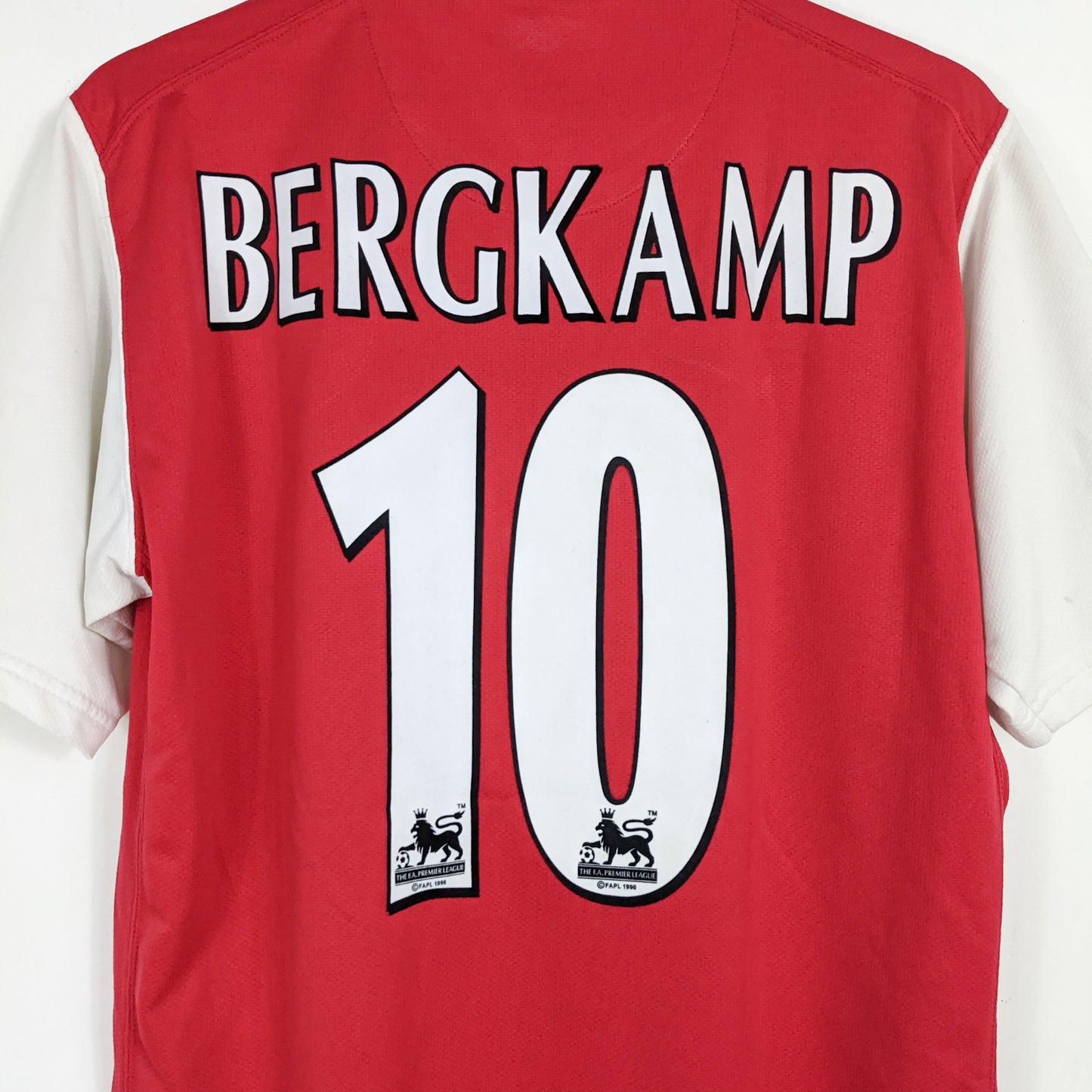 Authentic Arsenal 2006/07 Home - Dennis Bergkamp #10 Size M (Bergkamp Testimonial vs Ajax)