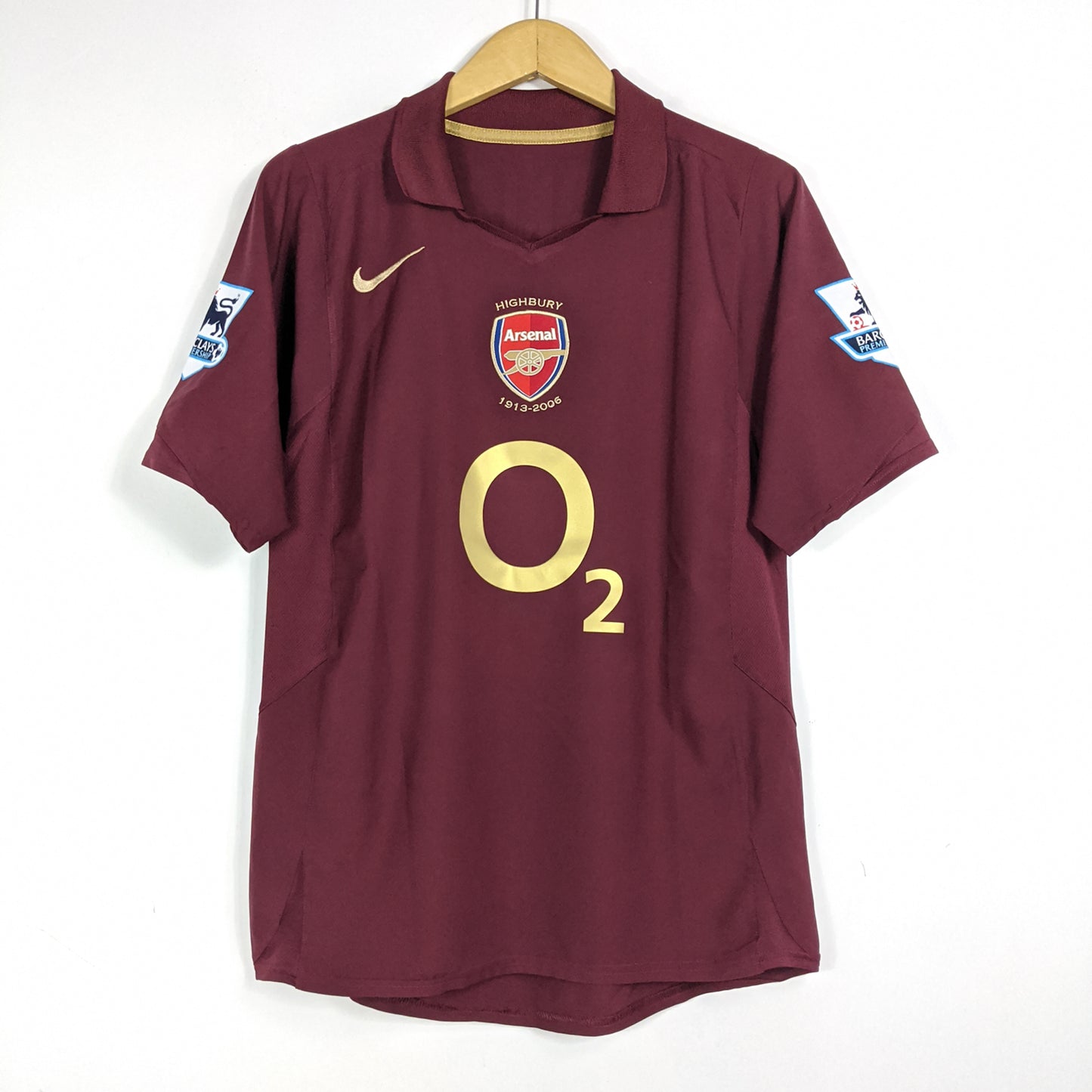 Authentic Arsenal 2005/06 Home - Thierry Henry #14 Size S