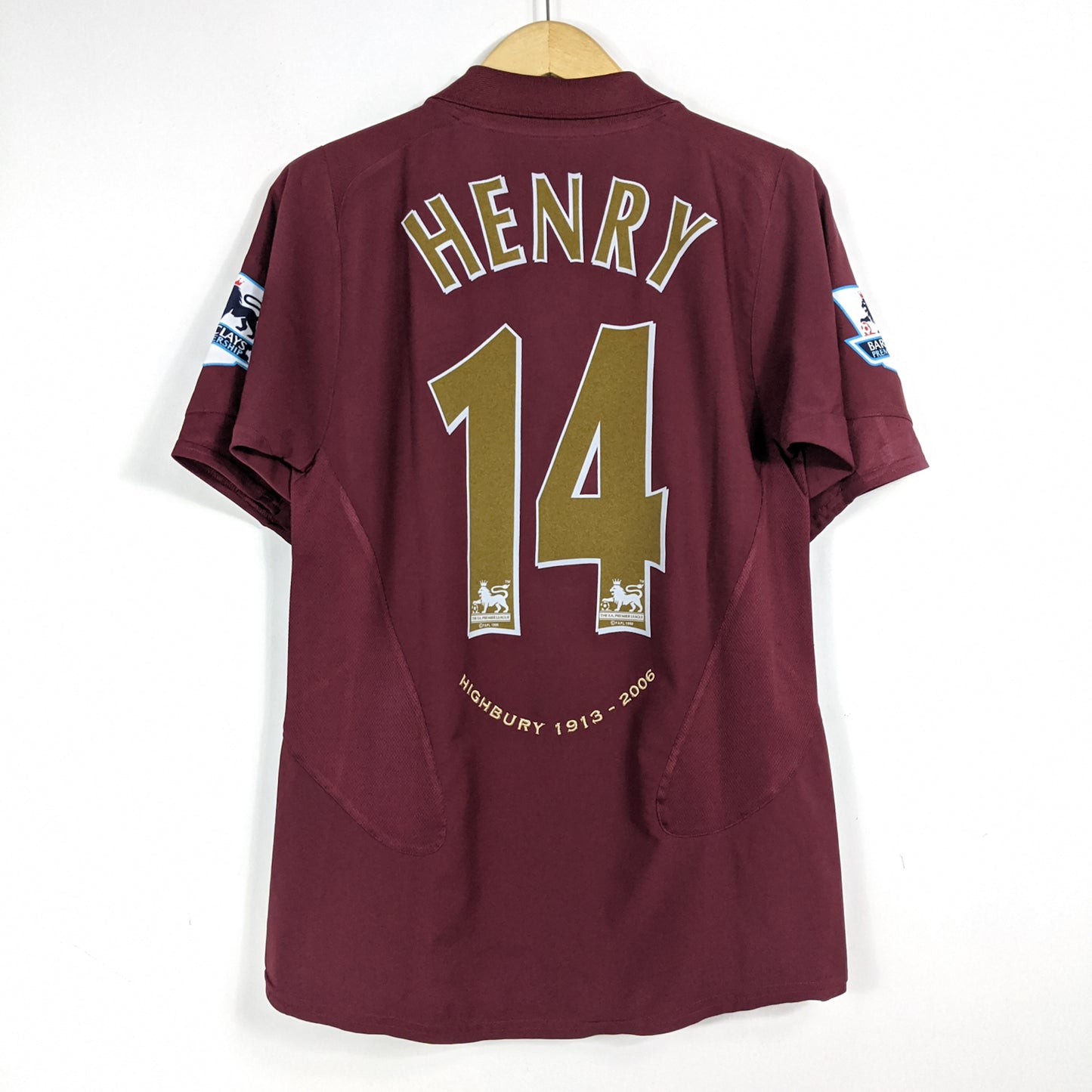 Authentic Arsenal 2005/06 Home - Thierry Henry #14 Size S